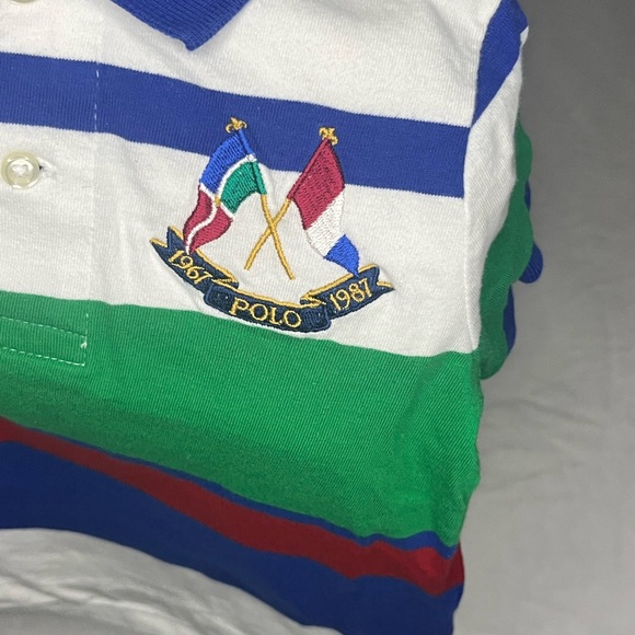 Polo Cross flags vintage toddler 2t shirt - Picture 2 of 4